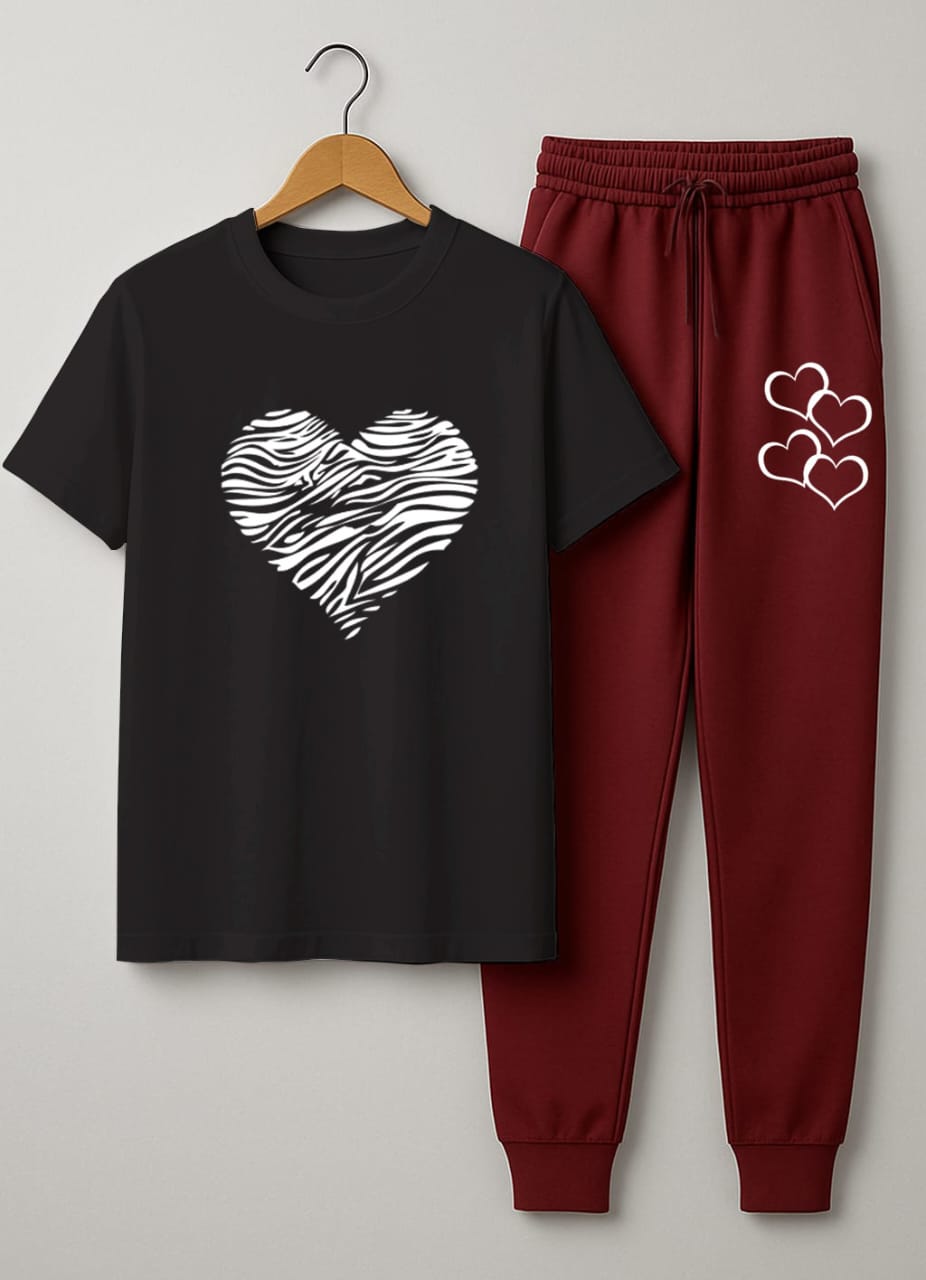 Cotton Jersey Style Lounge Wear For Girls & Womens