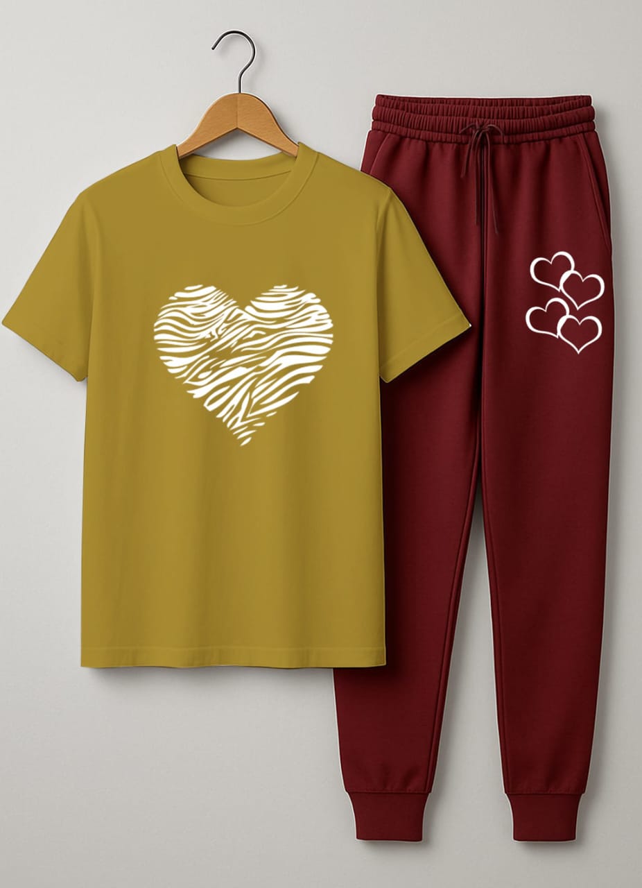 Cotton Jersey Style Lounge Wear For Girls & Womens