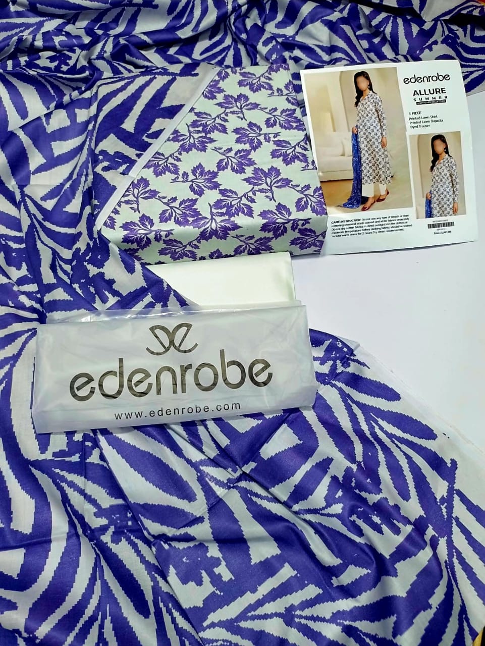 EDENROBE ‘ Prints DIGITAL LAWN 2025 Volume 1 🦋
