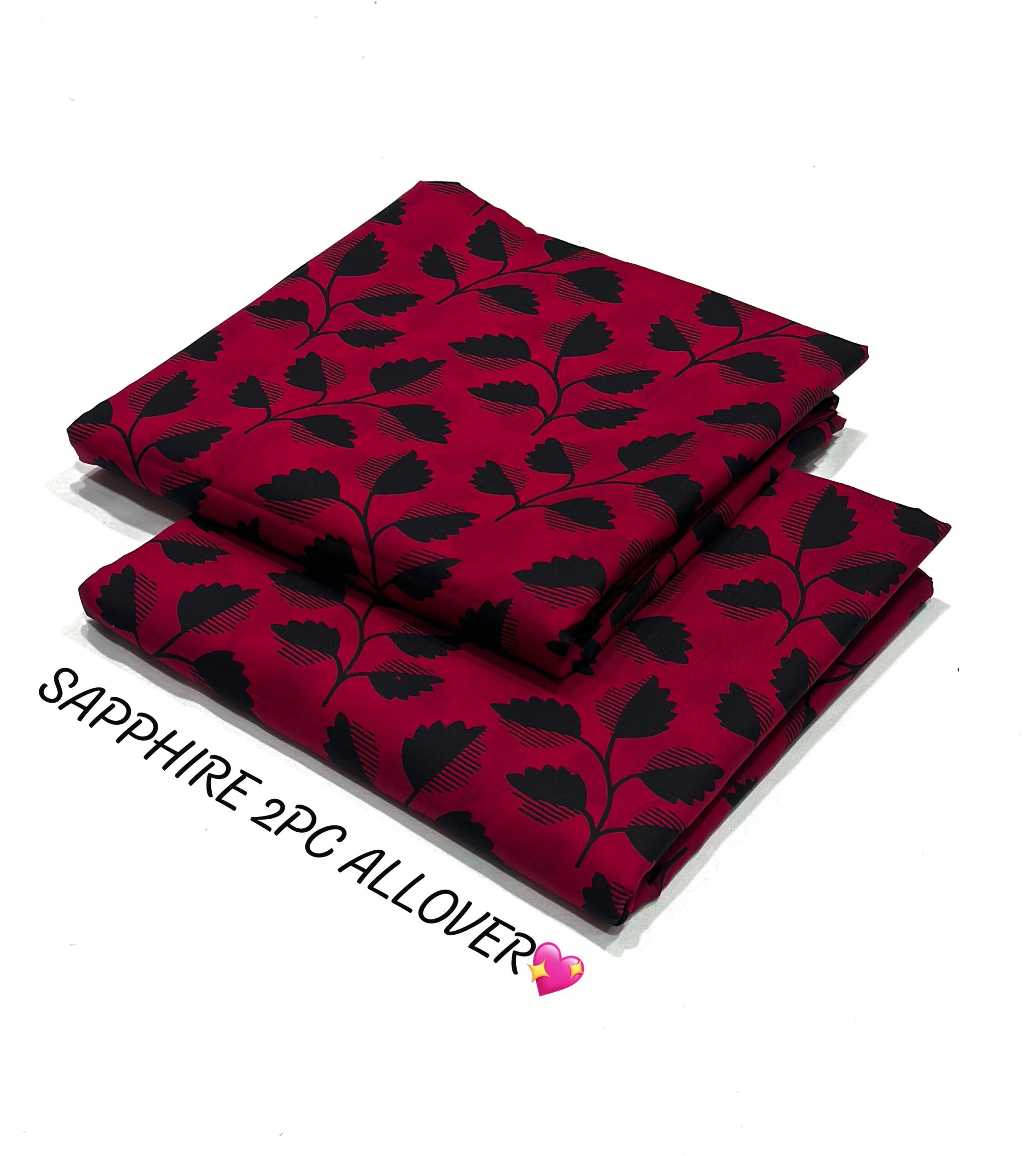 Sapphire 2pcs cotton soat