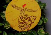 “Sufi Soul – Round Arabic Calligraphy Art”