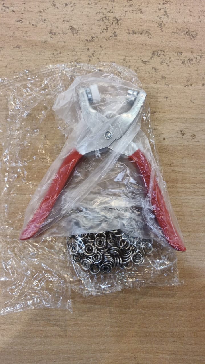 *Metal Snaps Tich Buttons Pliers Set Snap Fasteners Kit Tool*
