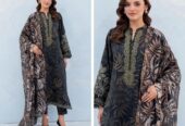Baroque 3PCs Premium Digital Printed Lawn Summer Collection