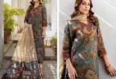 Baroque 3PCs Premium Digital Printed Lawn Summer Collection