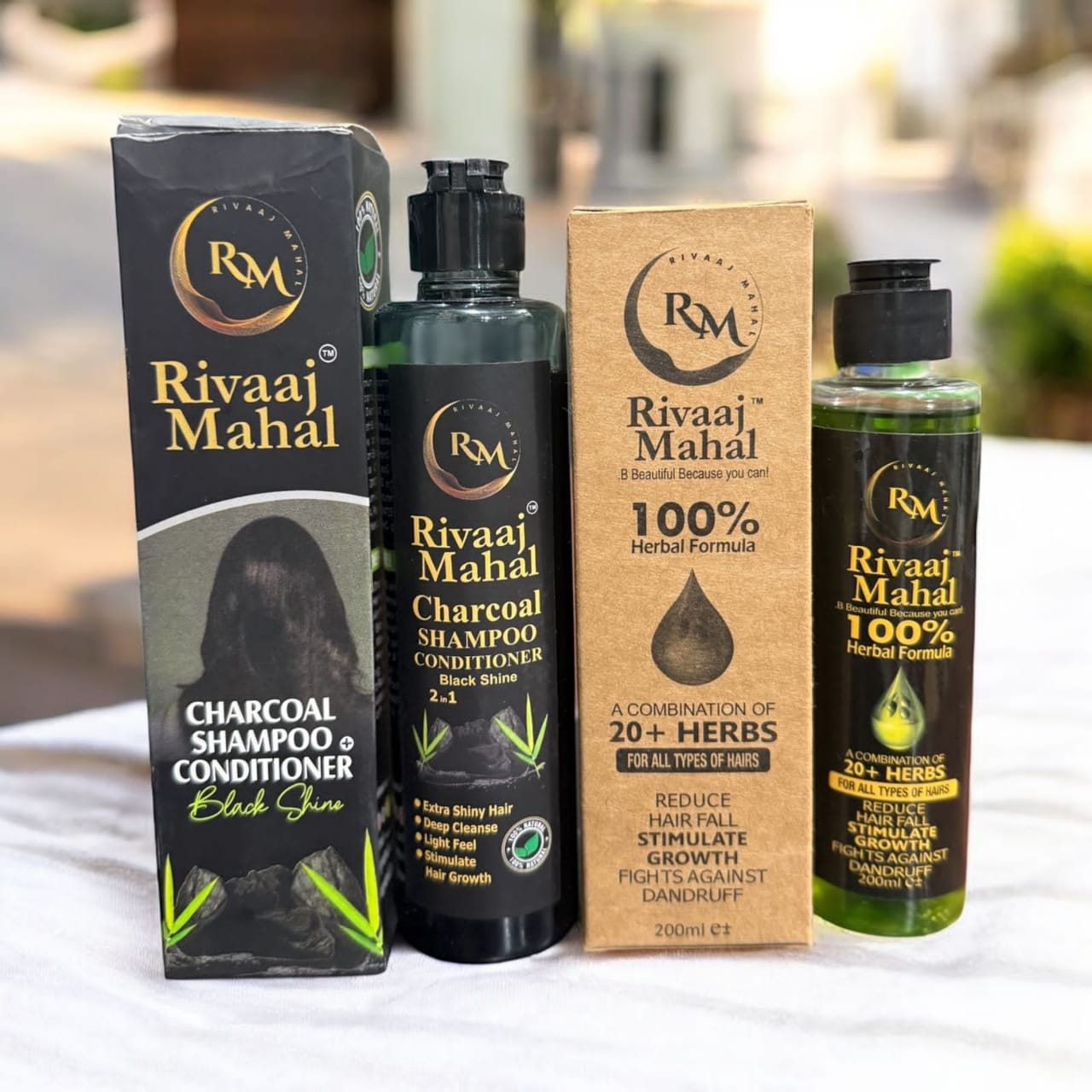 RIVAAJ MAHAL OIL + RIVAAJ MAHAL SHAMPOO