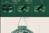 Folding Telescopic Stand Fan Rechargeable