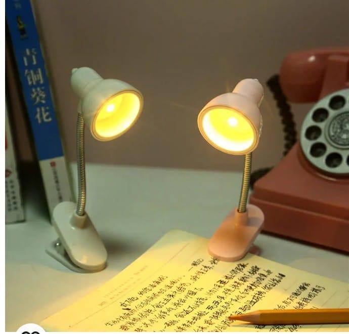 Multicolor Mood Light LED Clamp Lamp – 1 Pcs