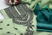 Shamoze Silk Digital Print Shirt, Shamoze Silk Digital Print Trouser Along With Silk Digital Print Dupatta 3 Pcs Dress