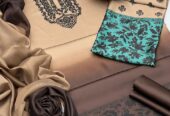 Shamoze Silk Digital Print Shirt, Shamoze Silk Digital Print Trouser Along With Silk Digital Print Dupatta 3 Pcs Dress