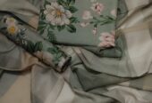 Premium quality SELF swiss jacquard lawn fabric digital printed Soat