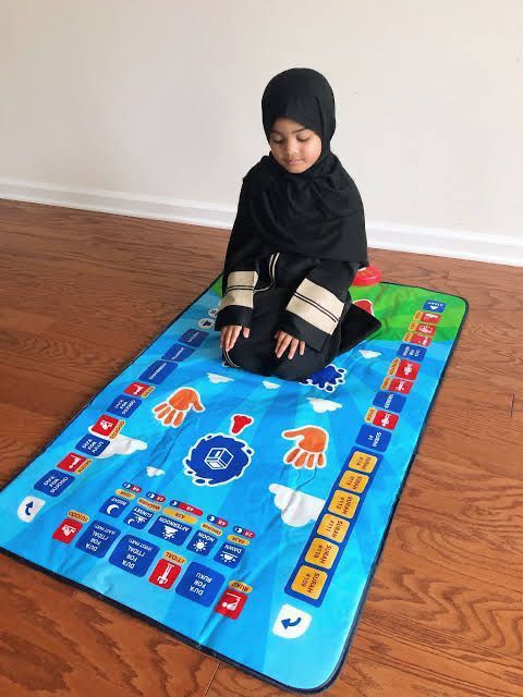 Educational Prayer Mat in 7 Different Languages