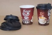 1pc Ceramic Beautiful Printed Coffee Mug with Silicone Lid 500ml Approx Random Prints