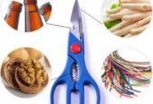 6 in 1 Multipurpose All In One Kitchen Multi functional Scissors Random Colours