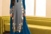 Shamoze Silk Digital Print Shirt, 3 Pcs Dress