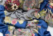 Shamoze Silk Digital Print Shirt, 3 Pcs Dress