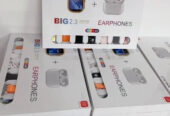 i20 Ultra Max Suit Smartwatch & Earbuds Combo – 10-in-1 Set with 7 Straps| Random