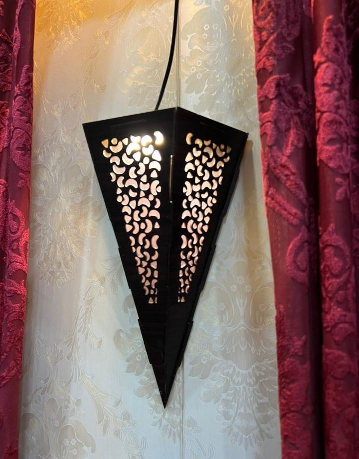 3D laser wall and Table lamp