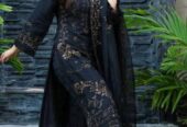 3pcs women’s unstitched Embroidered suit free home delivery 🚚🚚