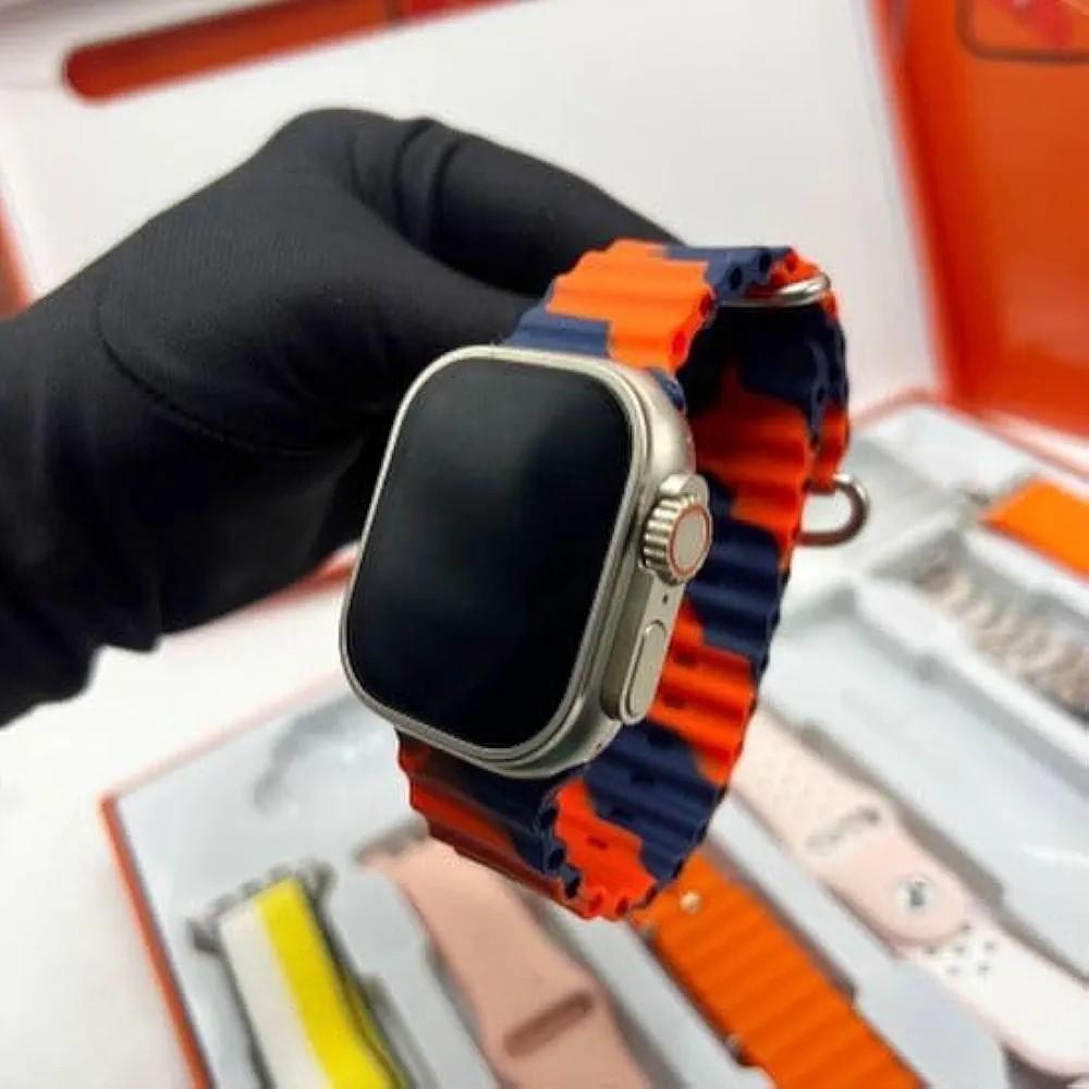 Multicolor Smart watch with 7 straps Free. Home delivery 🚚🚚