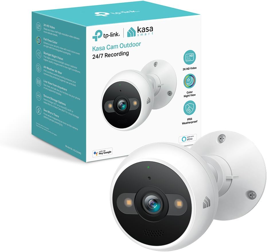 Kasa Indoor and Outdoor Security Cameras