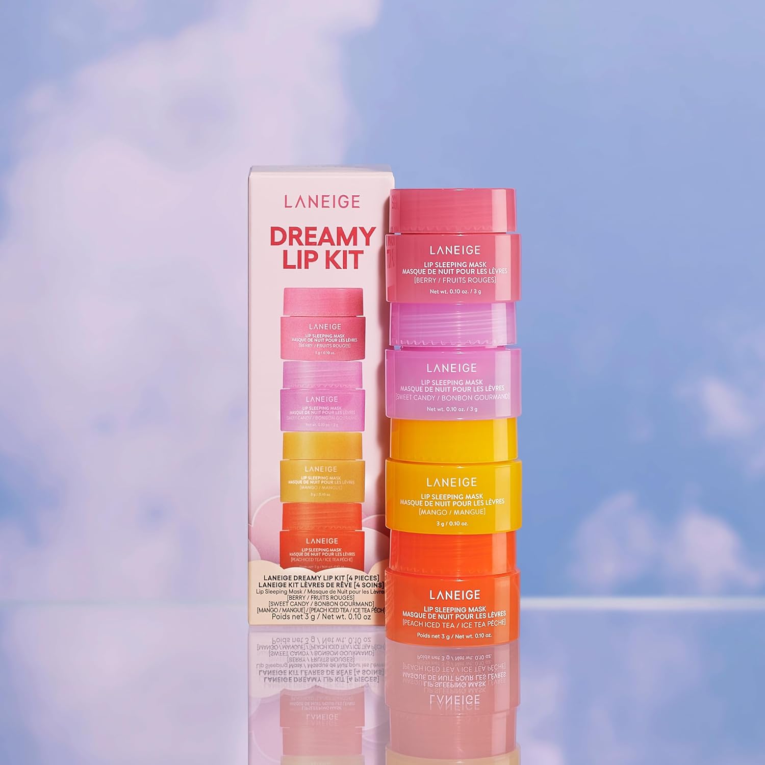 LANEIGE Lip Sleeping Mask: Nourishing Overnight Lip Treatment with Vitamin C, Shea & Murumuru Butter for Hydrating Dry, Flaky Lips