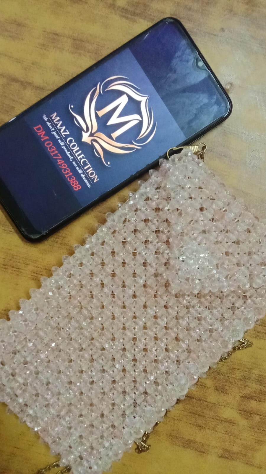 Handmade customize beaded bags