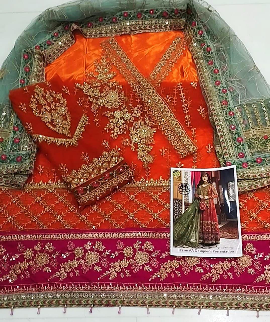 MariaB Unstitched Mbroidered Wedding Edition New launching
