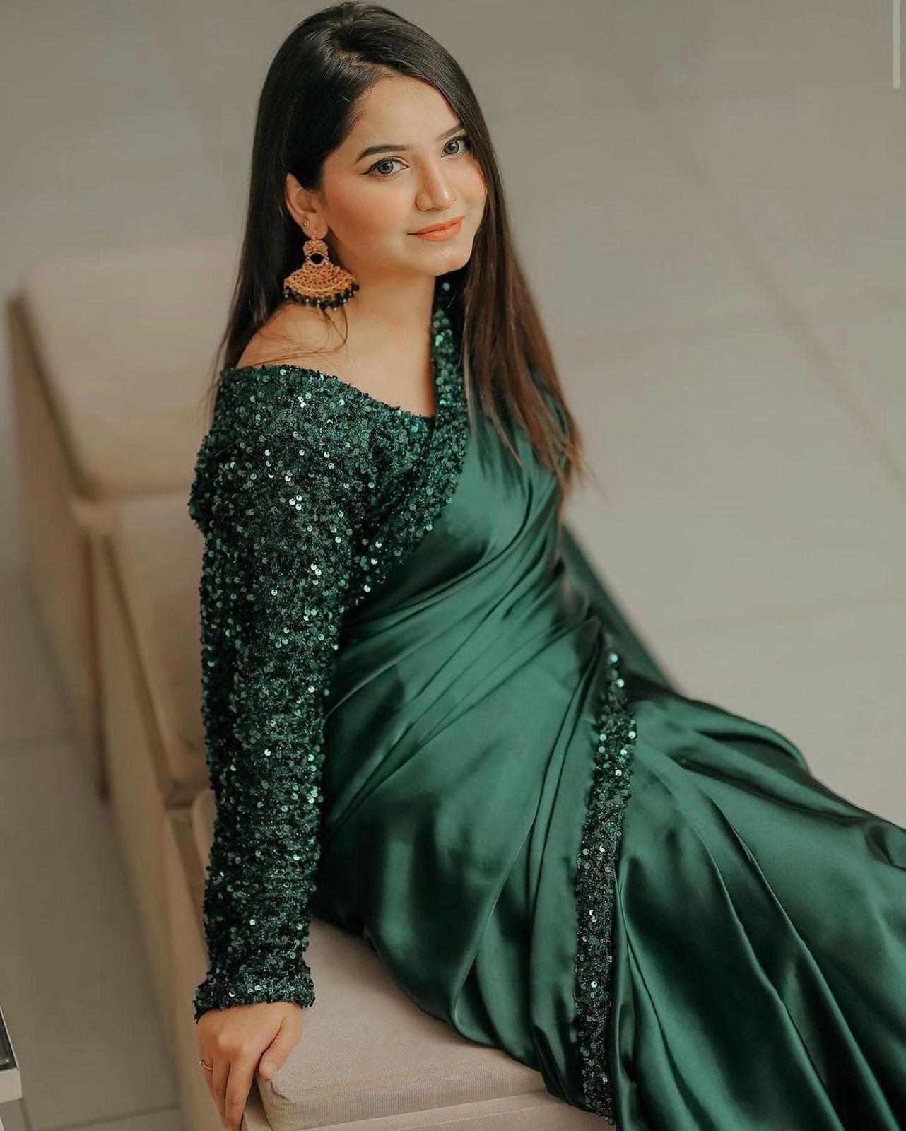 NEW PARTY WEAR FANCY SARI COLLECTION 2K24