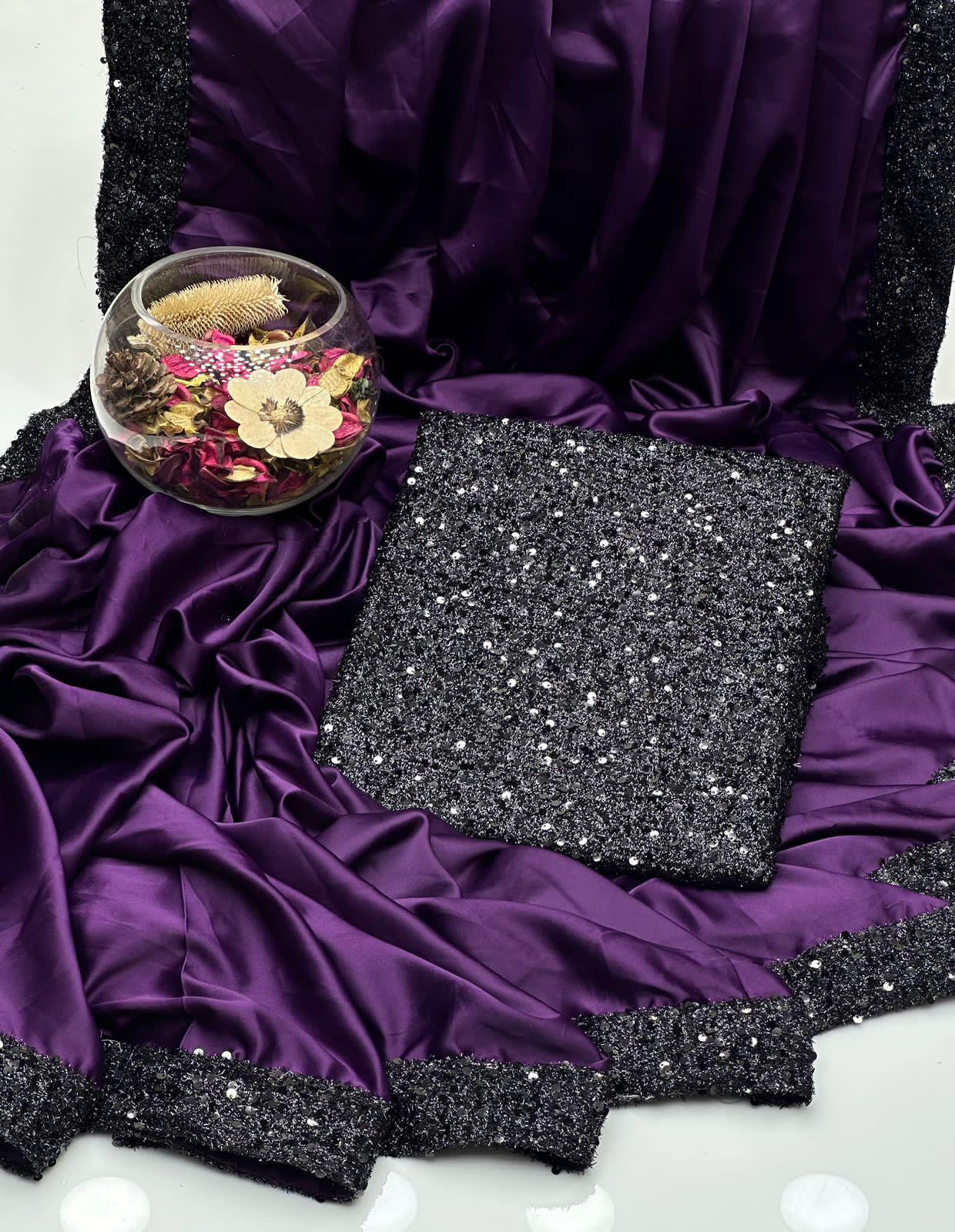 NEW PARTY WEAR FANCY SARI COLLECTION 2K24