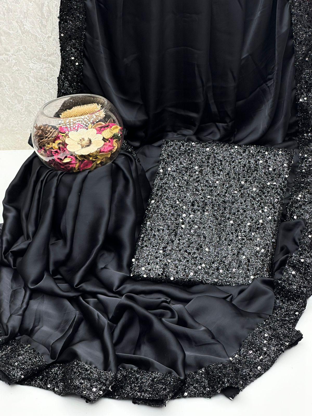 NEW PARTY WEAR FANCY SARI COLLECTION 2K24