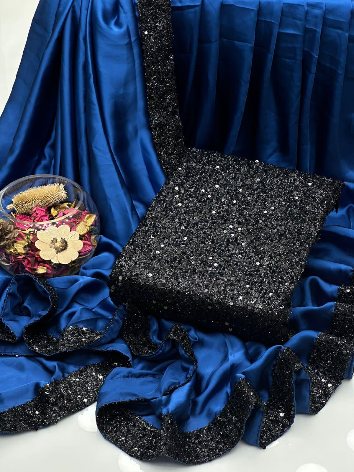 NEW PARTY WEAR FANCY SARI COLLECTION 2K24