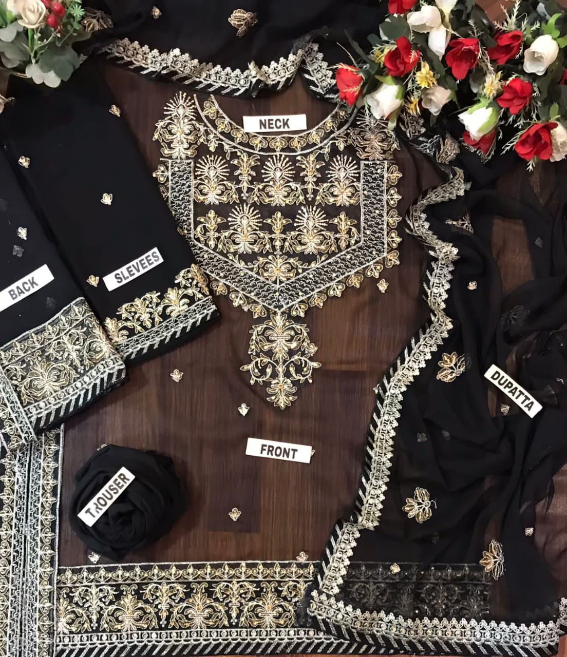 Asim Jofa Chiffon & Malai women suit
