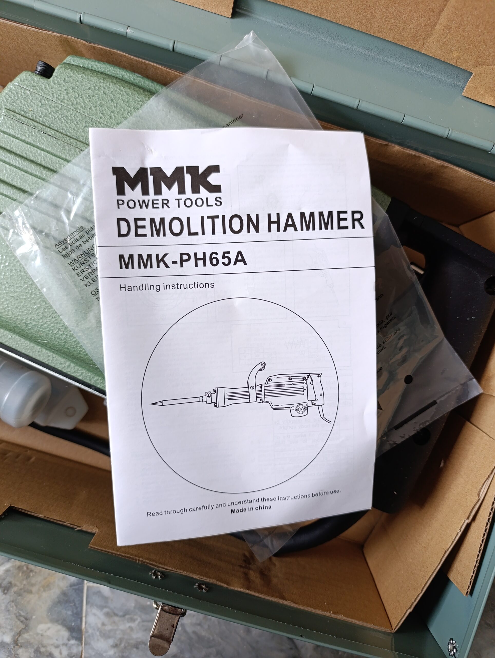 MMK Demolition Hammer – Model PH65A | Brand New & Box Packed | Limited