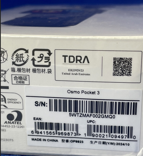 DJI Osmo Pocket 3 Creator Combo Stabilized 4K Handheld Camera