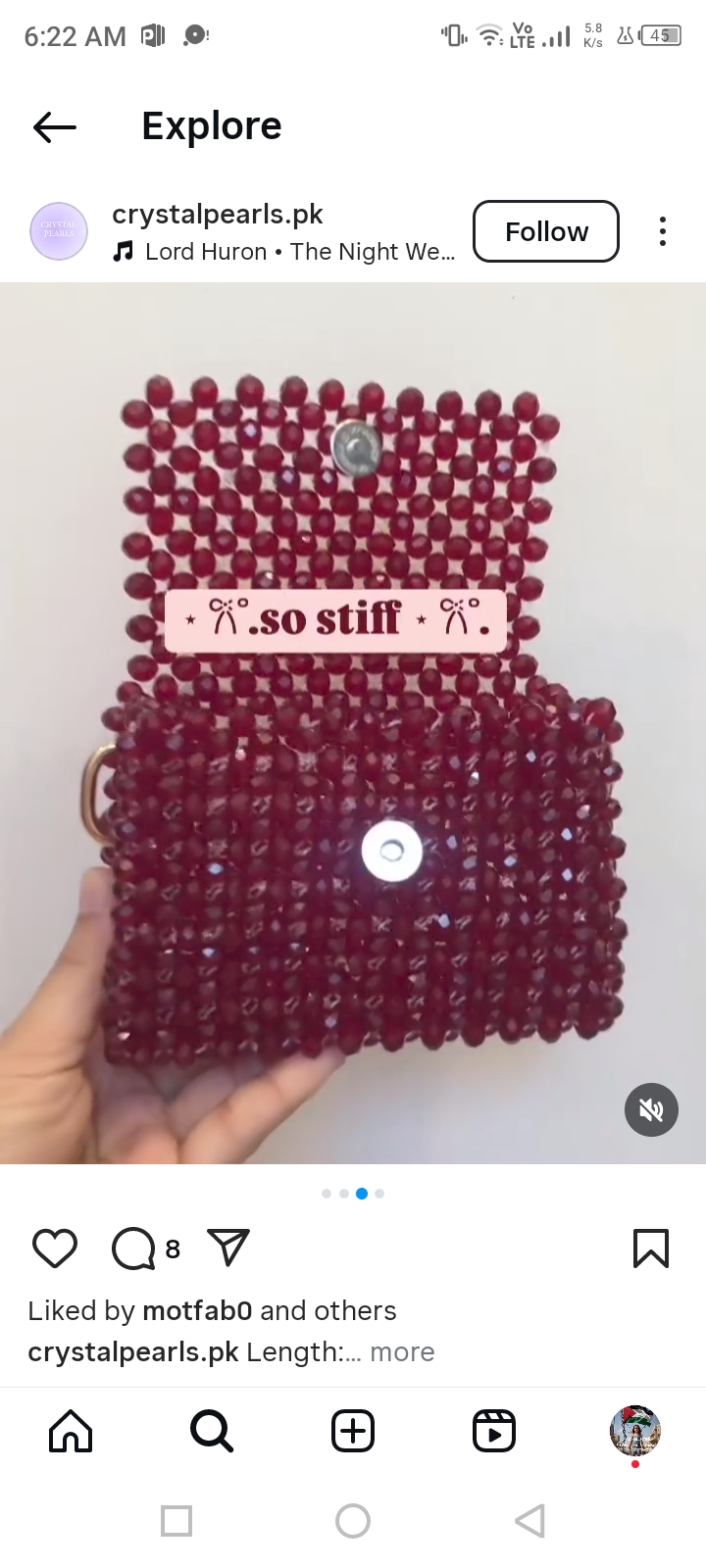 Handmade customize beaded bags
