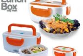 Portable Electric Heating Lunch Box | Food Warmer (Random Color)