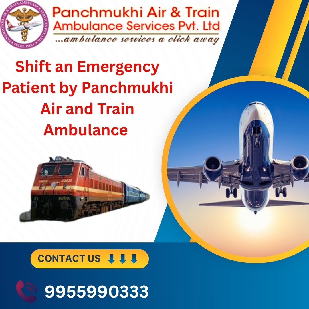 Reliable Air and Train Ambulance from Kolkata with Hi-tech Medical Amenities