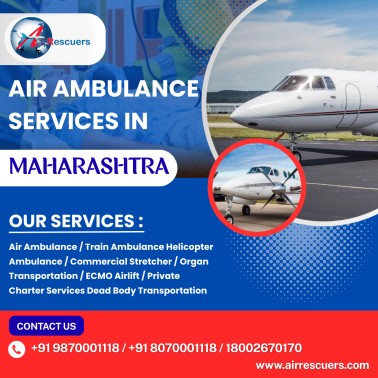 Fast & Reliable Air Ambulance in Maharashtra