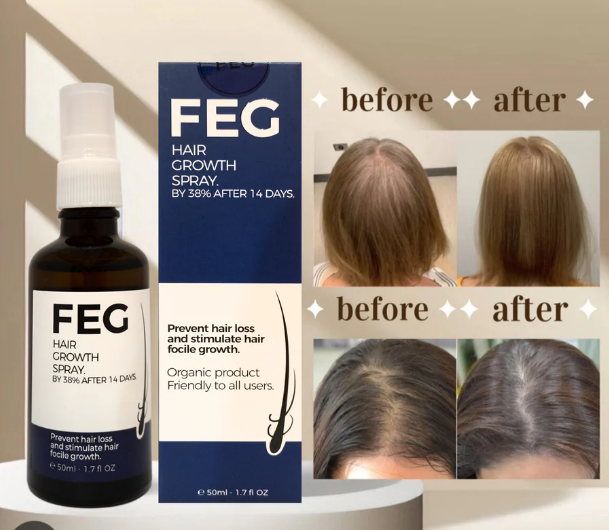 Thicker Hair in Weeks – FEG Plus Hair Growth Spray Thicker Hair in Weeks | 03001819306