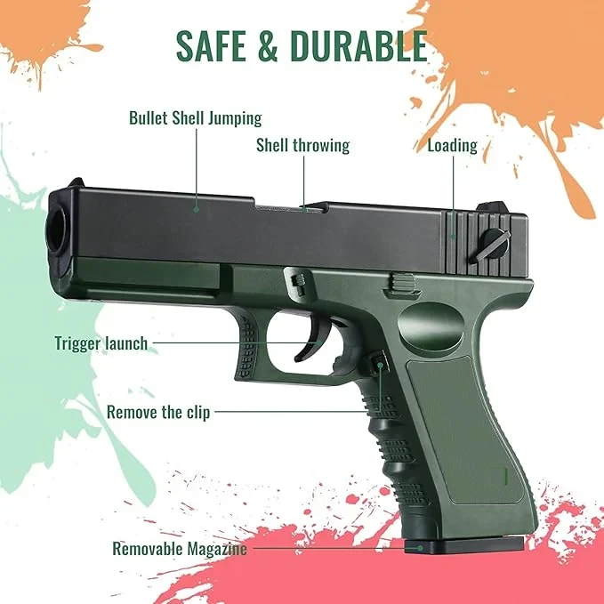 Glock Soft Bullet Toy Gun