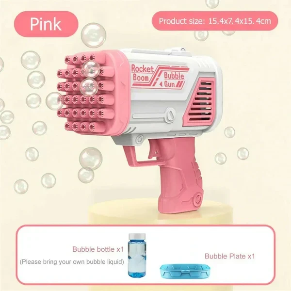 36 Holes Big Bubble Gun Fun