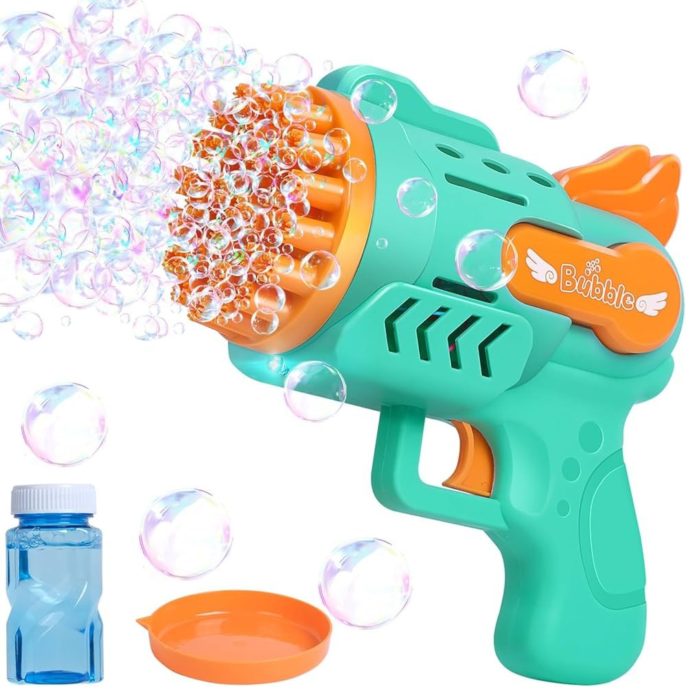 Bubble Guns Toys 29 Holes Electric Bubbles Machine