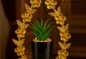 Metal flower pot
