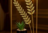 Metal flower pot