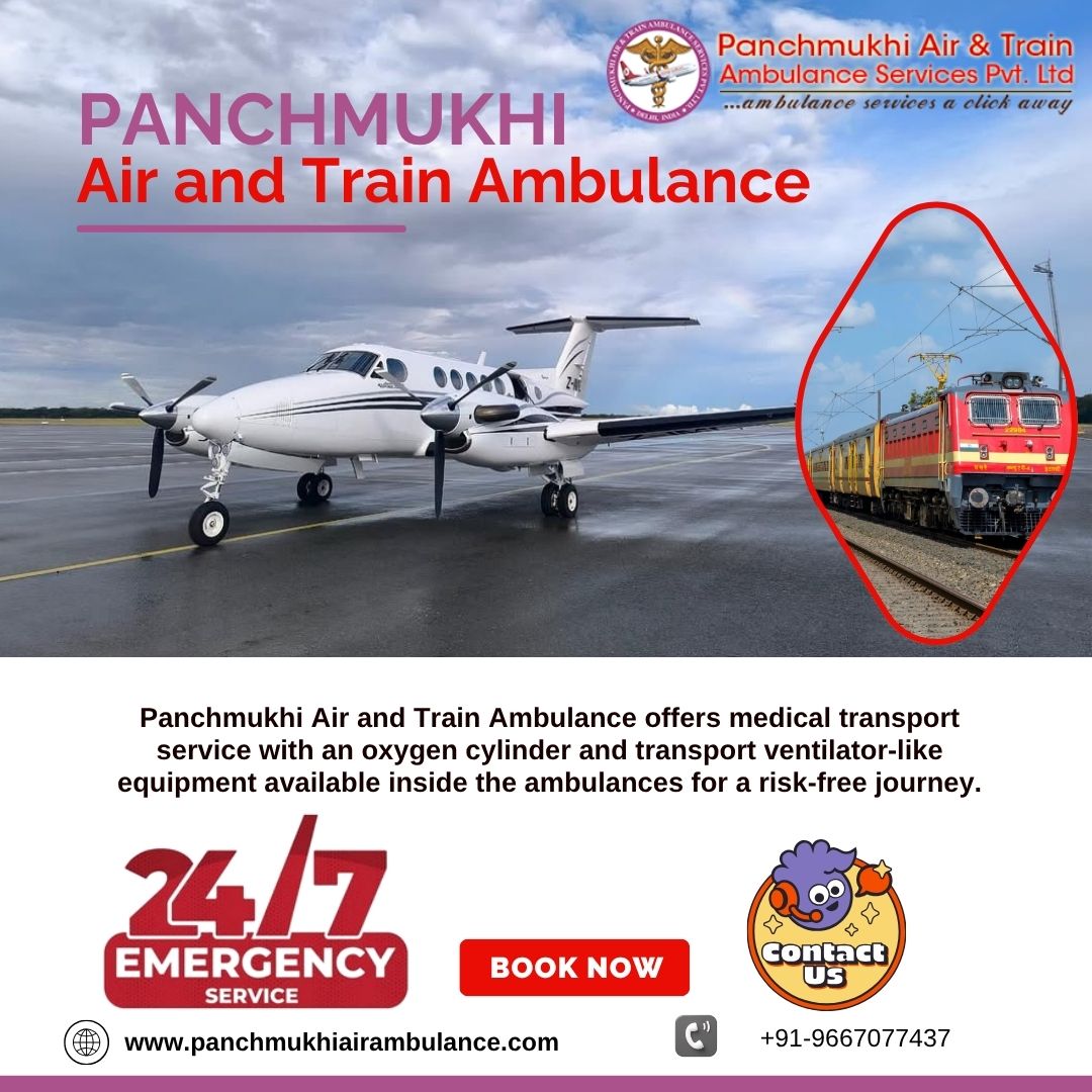 Use the Safest Air Ambulance in Guwahati with Splendid Medical Amenities