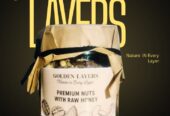 Golden Layers ( Nuts Honey )