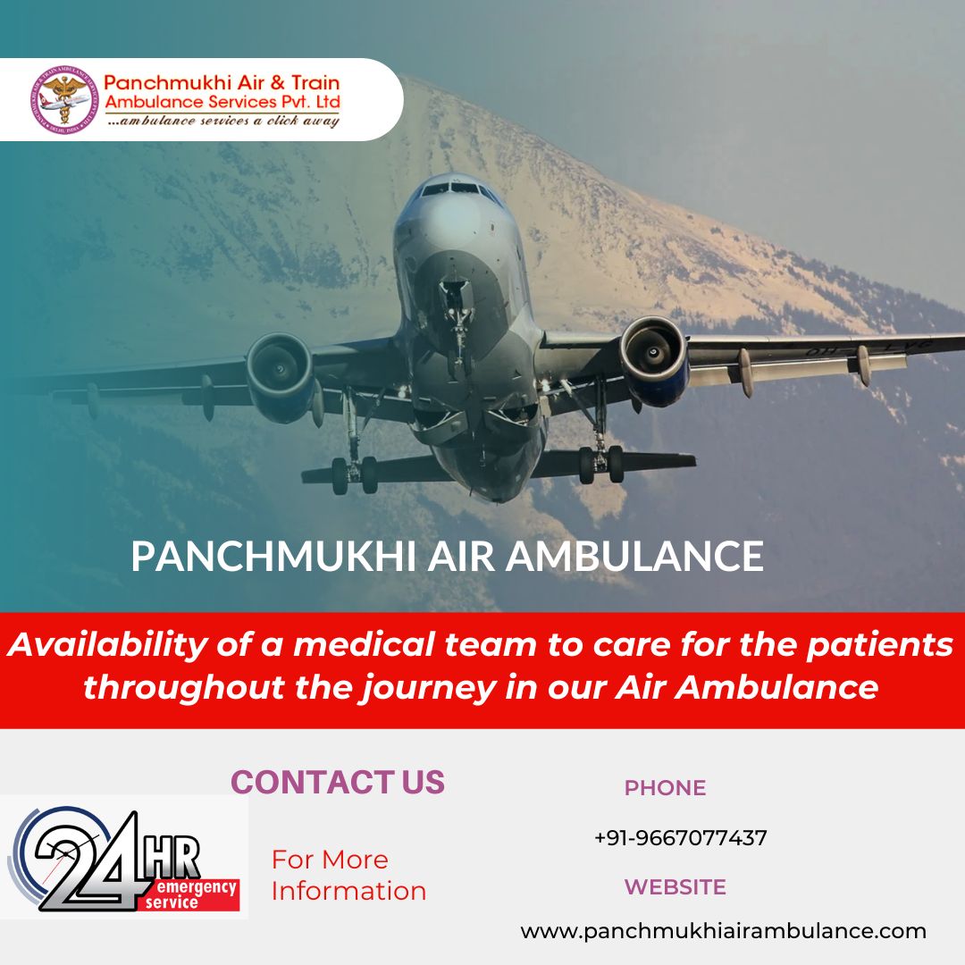 Critical Medical Transport Service is Delivered with Panchmukhi Air Ambulance Bhubaneswar