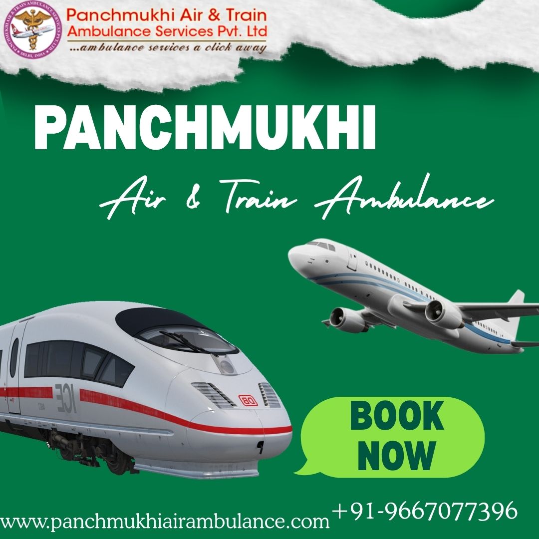 Panchmukhi Hi Tech Train Ambulance in Ranchi- Reliable and Supportive service