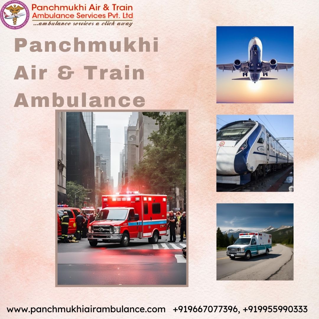 Panchmukhi Hi Tech Train Ambulance from Patna to Mumbai – Risk is minimal