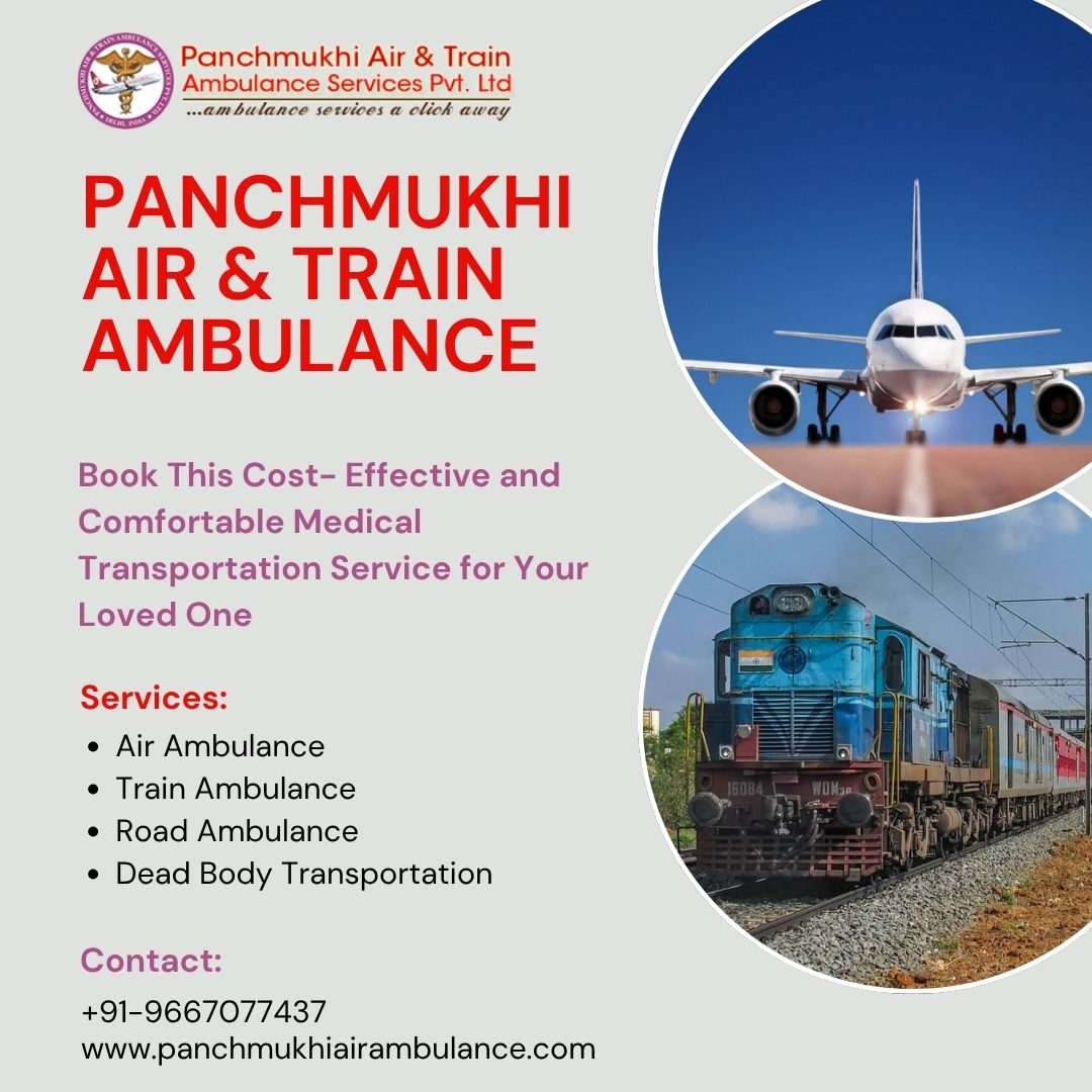 Unique Medical Assistance in Air Ambulance from Varanasi by Panchmukhi